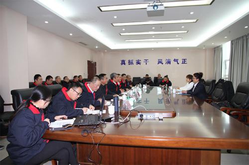 集团公司总会计师郑世红到ok138cn太阳集团古天乐气电宣讲十九大精神